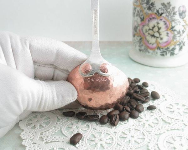 Alternate image for Copper & Silver Coffee Measuring Scoop