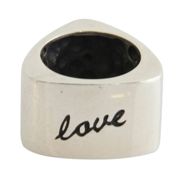 Alternate image for Inspirational Sterling Silver Band Ring Love Faith Hope
