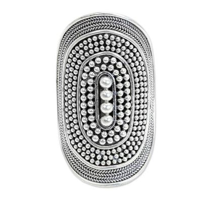 Alternate image for Womens Sterling Silver Cocktail Ring from Bali Galaxy Queen