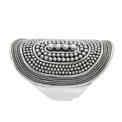 Alternate image for Womens Sterling Silver Cocktail Ring from Bali Galaxy Queen