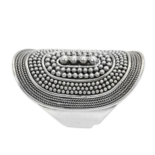 Alternate image for Womens Sterling Silver Cocktail Ring from Bali Galaxy Queen
