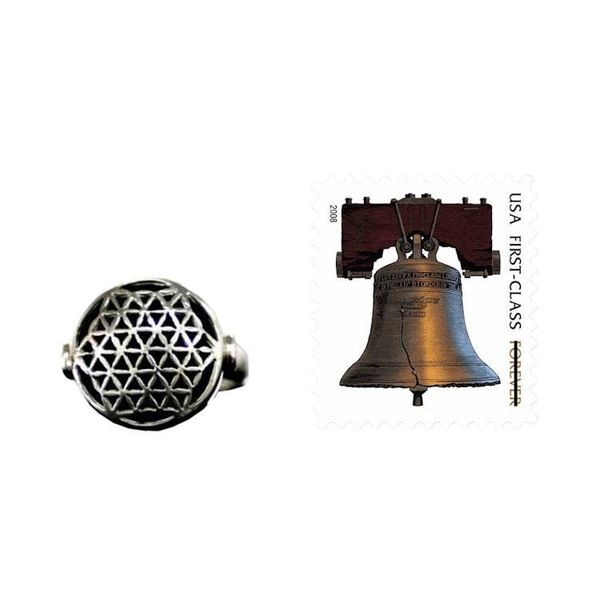 Alternate image for Sterling Silver Signet Ring from Indonesia Flower of Life
