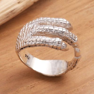 Primary image for Sterling Silver Raptor Talon Wrap Ring Strong Claws