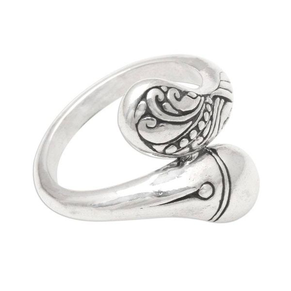 Alternate image for Curvaceous Sterling Silver Ring from Bali Kuta Connection
