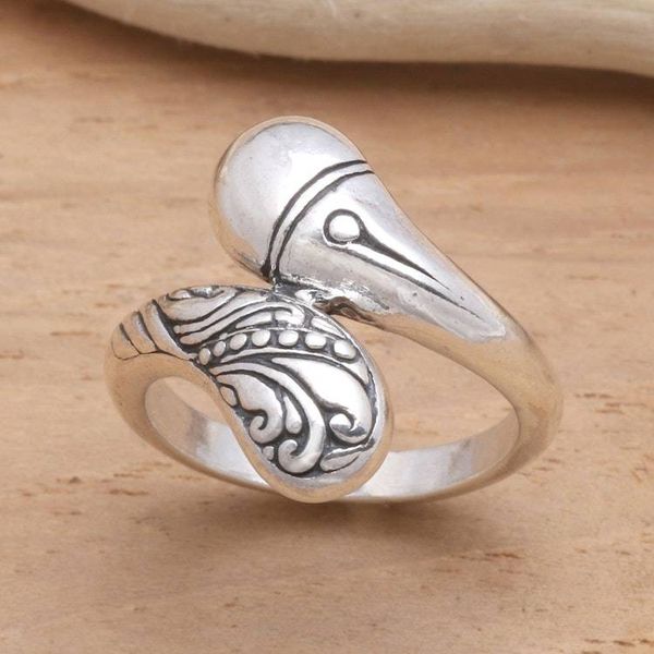 Alternate image for Curvaceous Sterling Silver Ring from Bali Kuta Connection