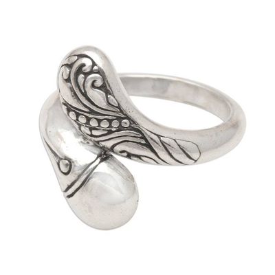 Alternate image for Curvaceous Sterling Silver Ring from Bali Kuta Connection