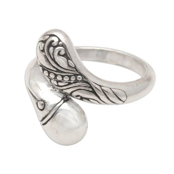 Alternate image for Curvaceous Sterling Silver Ring from Bali Kuta Connection
