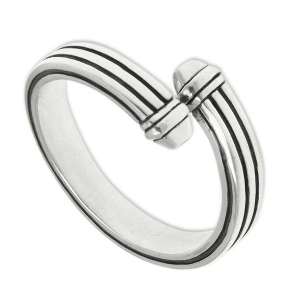 Alternate image for Mens sterling silver ring In My Arms