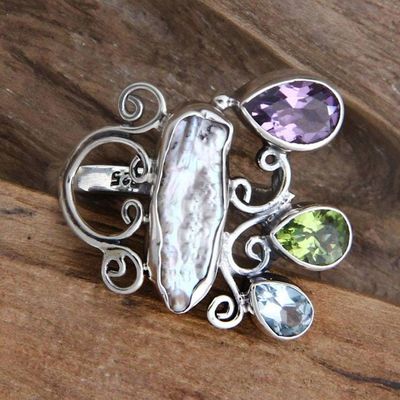 Main image for Pearl and Amethyst Rings Kuta Exotica