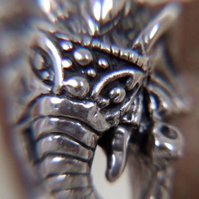 Alternate image for Sterling Silver Elephant Ring Hand Crafted in Indonesia Gallant Elephant