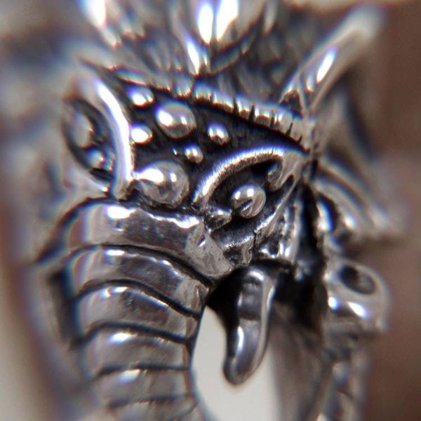 Alternate image for Sterling Silver Elephant Ring Hand Crafted in Indonesia Gallant Elephant