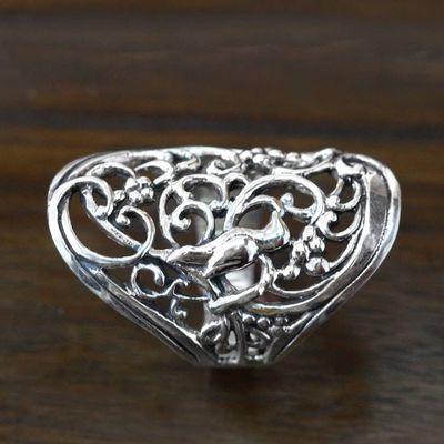 Main image for Sterling silver band ring Nightingale