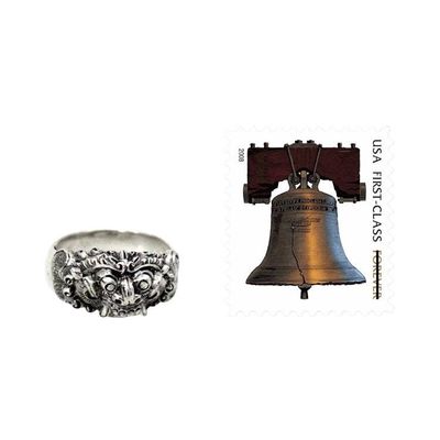 Alternate image for Mens Handmade Sterling Silver Band Ring Goodness