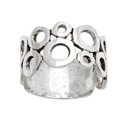 Alternate image for Sterling Silver Band Ring Afternoon