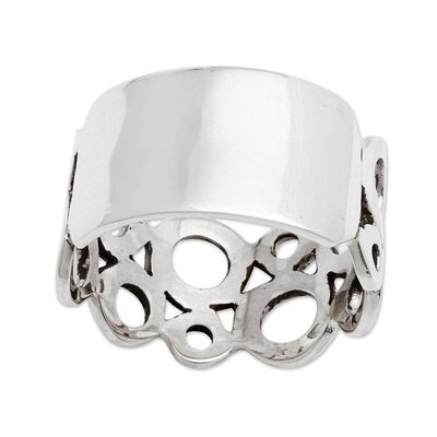 Alternate image for Sterling Silver Band Ring Afternoon