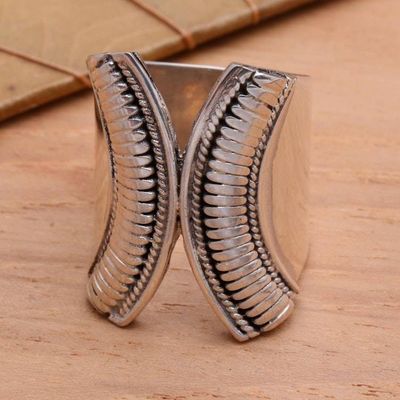 Alternate image for Hand Crafted Sterling Silver Wrap Ring Encounters