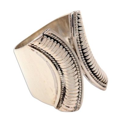 Alternate image for Hand Crafted Sterling Silver Wrap Ring Encounters