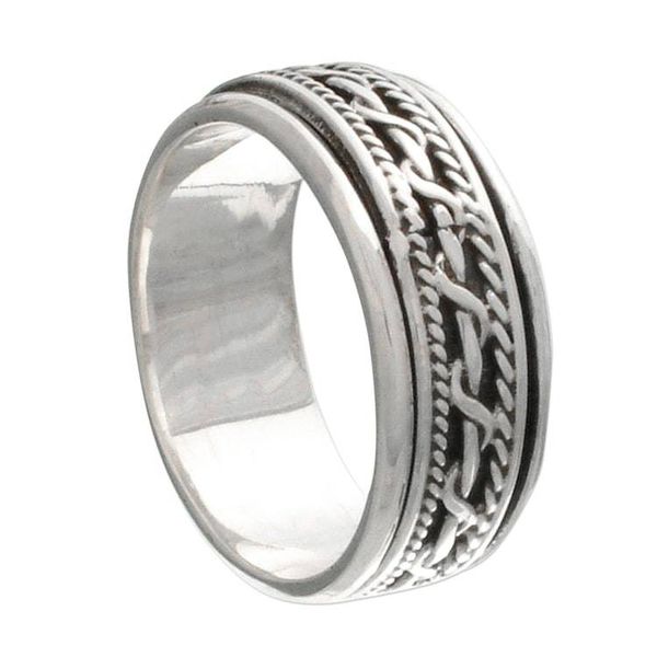 Alternate image for Artisan Jewelry Sterling Silver Spinner Ring Knots