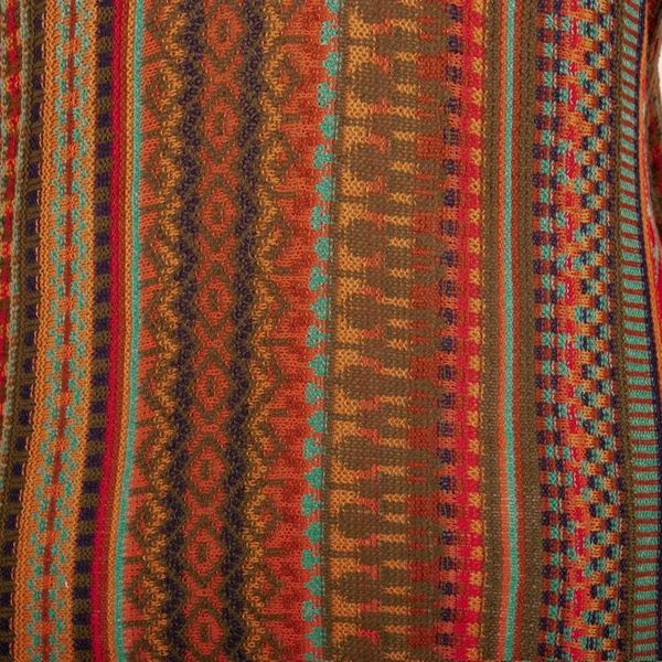 Alternate image for Classic Andean-Made Acrylic and Baby Alpaca Blend Kimono Highland Empire