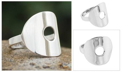 Primary image for Fair Trade Peruvian Jewelry Sterling Silver Ring Energy Cycle
