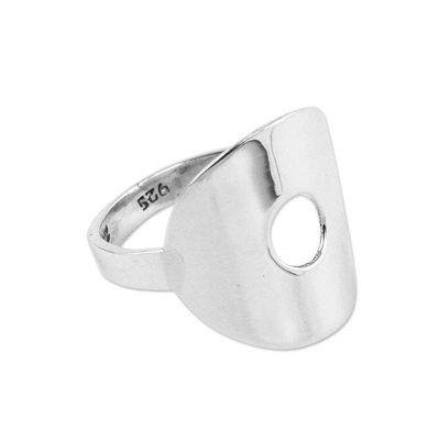 Alternate image for Fair Trade Peruvian Jewelry Sterling Silver Ring Energy Cycle