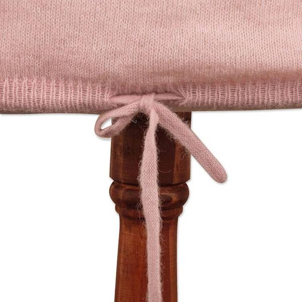 Alternate image for Pink Blush Alpaca Pullover Patterned Sweater with Drawstring Pink Comfort