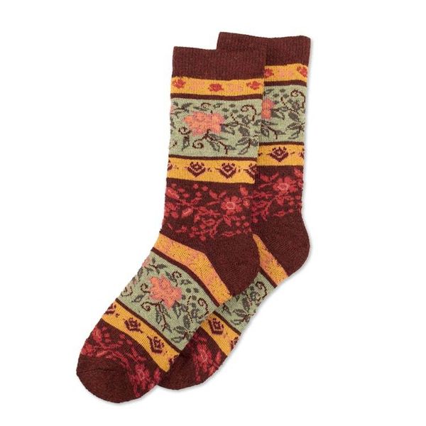 Alternate image for Alpaca Blend Socks from Peru Cozy Chic Stripes