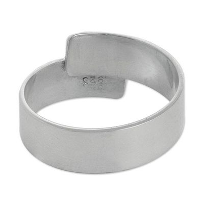 Alternate image for Sterling Silver Handcrafted Ring Take My Hand