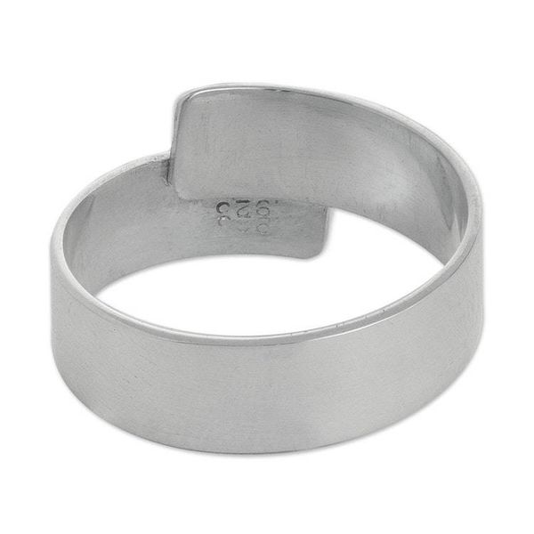Alternate image for Sterling Silver Handcrafted Ring Take My Hand