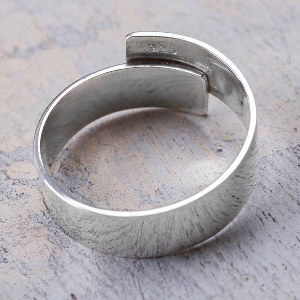 Alternate image for Sterling Silver Handcrafted Ring Take My Hand