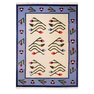 Alternate image for Wool rug 6x8 Floral Bud