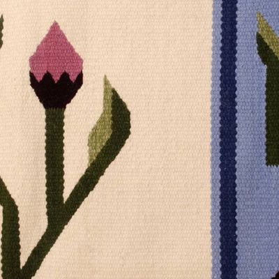 Alternate image for Wool rug 6x8 Floral Bud