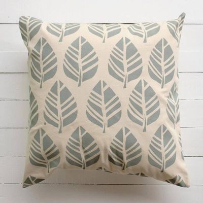 Alternate image for Leaf Print Cushion Cover from Fiji Tavola