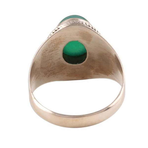 Alternate image for Sterling silver cocktail ring Verdant Meadow