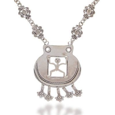 Alternate image for Sterling silver choker The Window