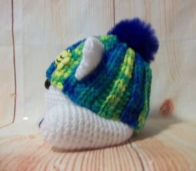 Alternate image for Amigurumi Fat Cat in Banana Berry