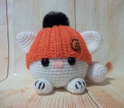 Alternate image for Amigurumi Halloween Fat Cat