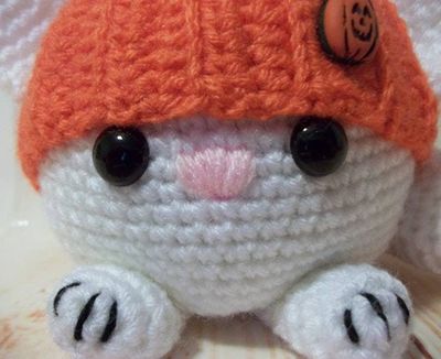 Alternate image for Amigurumi Halloween Fat Cat