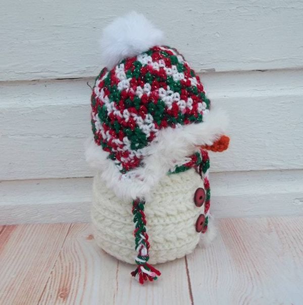 Alternate image for Cool Crochet Christmas Snowman