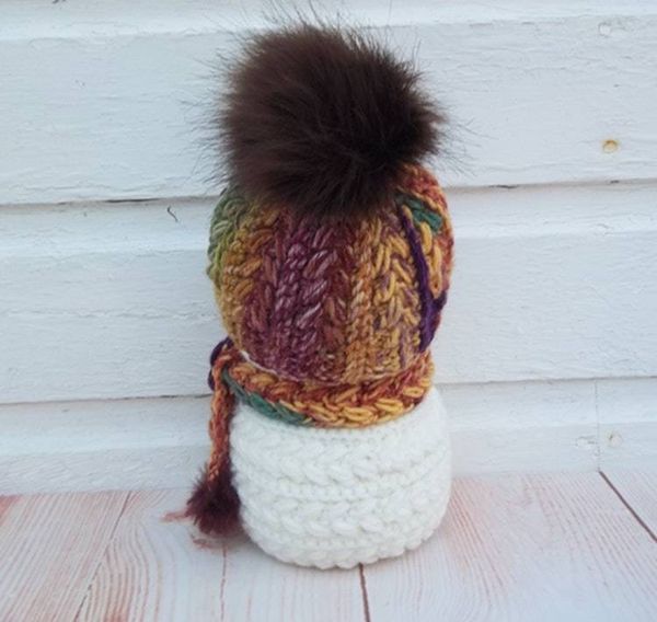 Alternate image for Cool Crochet Snowman Autumn