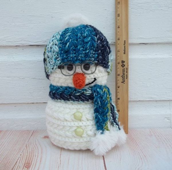 Alternate image for Cool Crochet Snowman Nova Scotian Sky