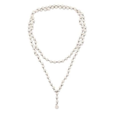 Alternate image for Long Sterling Silver Y-Necklace On Reflection