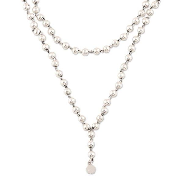 Alternate image for Long Sterling Silver Y-Necklace On Reflection