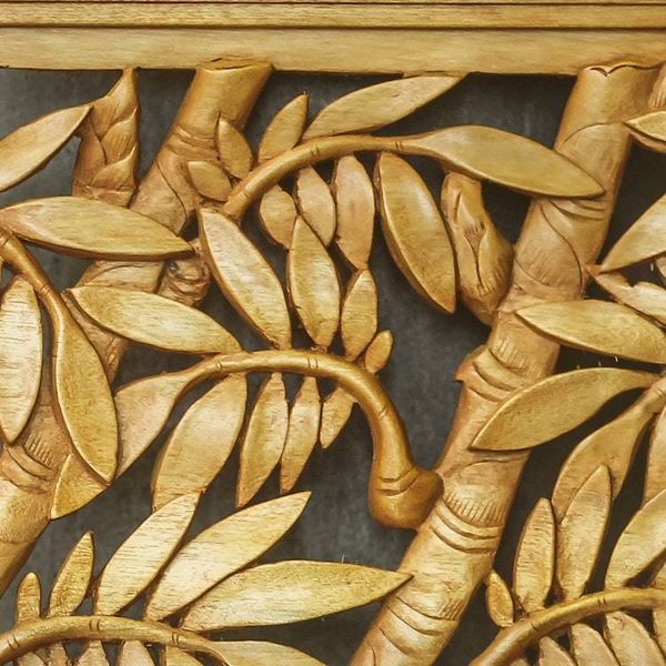 Alternate image for Wood relief panel Bamboo Thicket