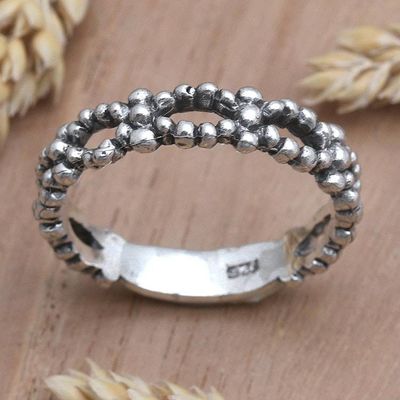 Primary image for Artisan Crafted Sterling Silver Band Ring Cherished One