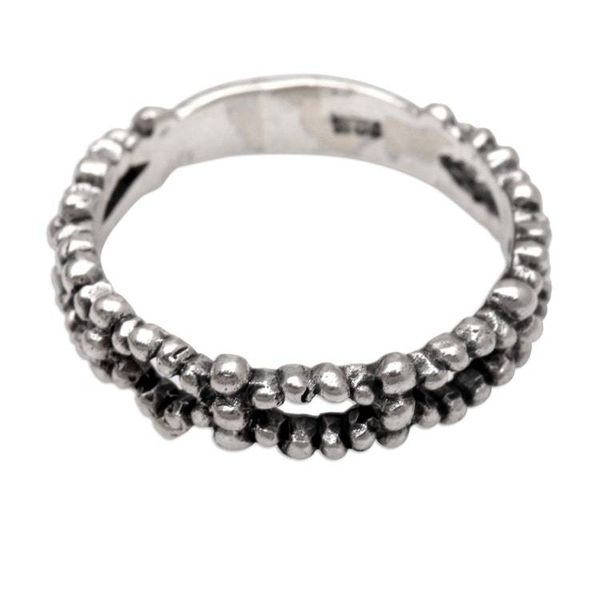 Alternate image for Artisan Crafted Sterling Silver Band Ring Cherished One