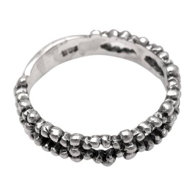 Alternate image for Artisan Crafted Sterling Silver Band Ring Cherished One