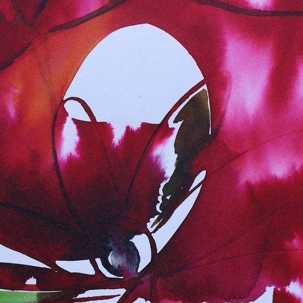 Alternate image for Colorful Floral Still Life Painting from India Floral Passion