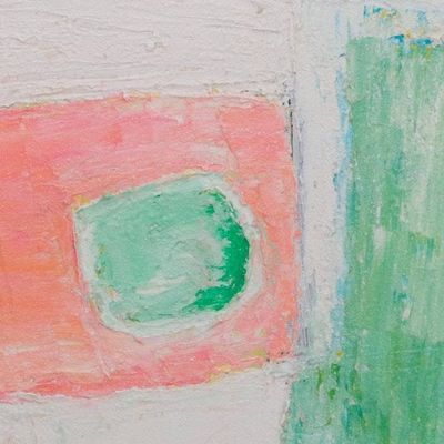 Alternate image for Original Abstract Acrylic on Canvas Artwork Waterfall