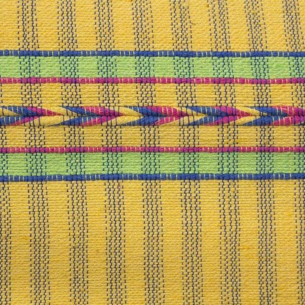 Alternate image for Hand Crafted 100 Cotton Pink and Yellow Bedspread Twin Pink Sunset